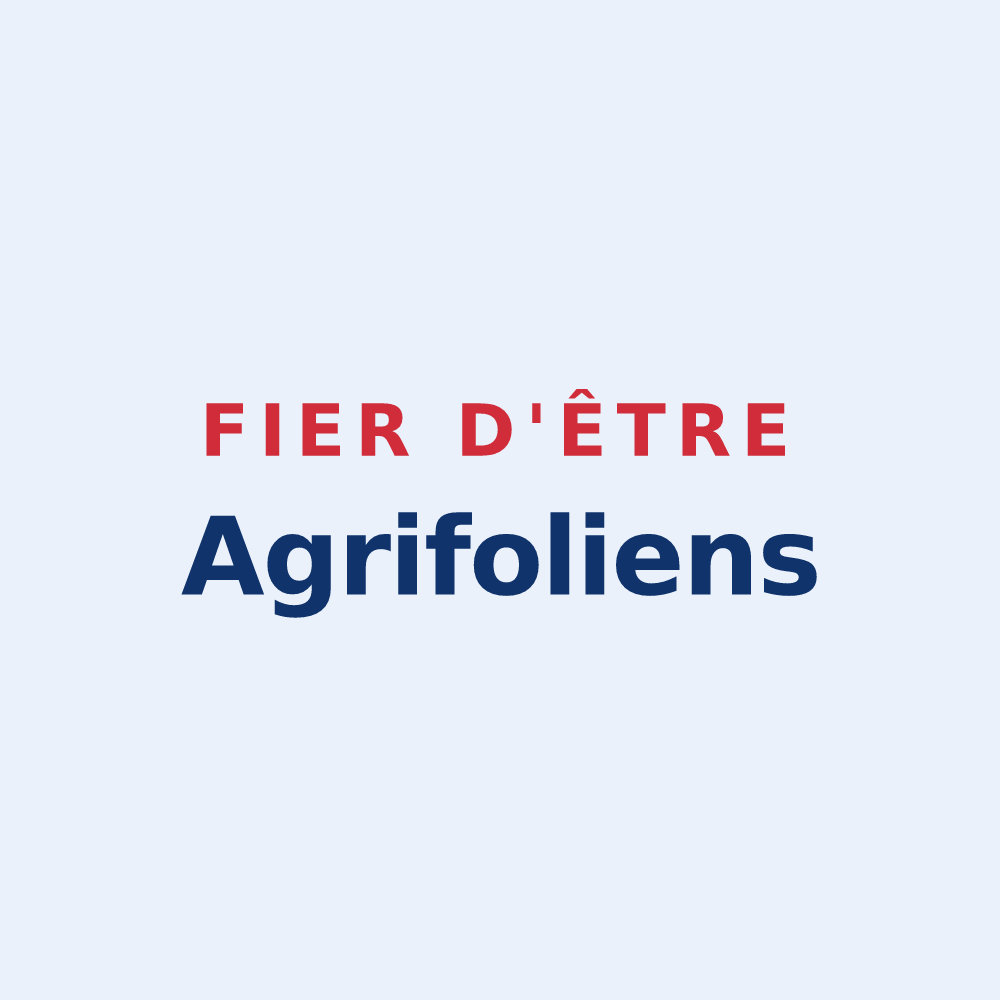 Sticker « Fier d'être Agrifoliens » — design pour Aigrefeuille-sur-Maine
