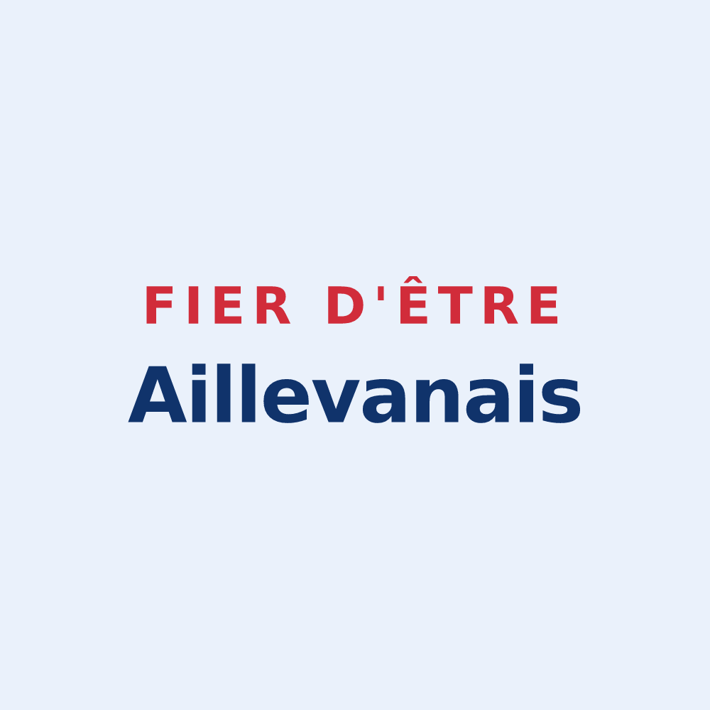 Sticker « Fier d'être Aillevanais » — design pour Aillevans