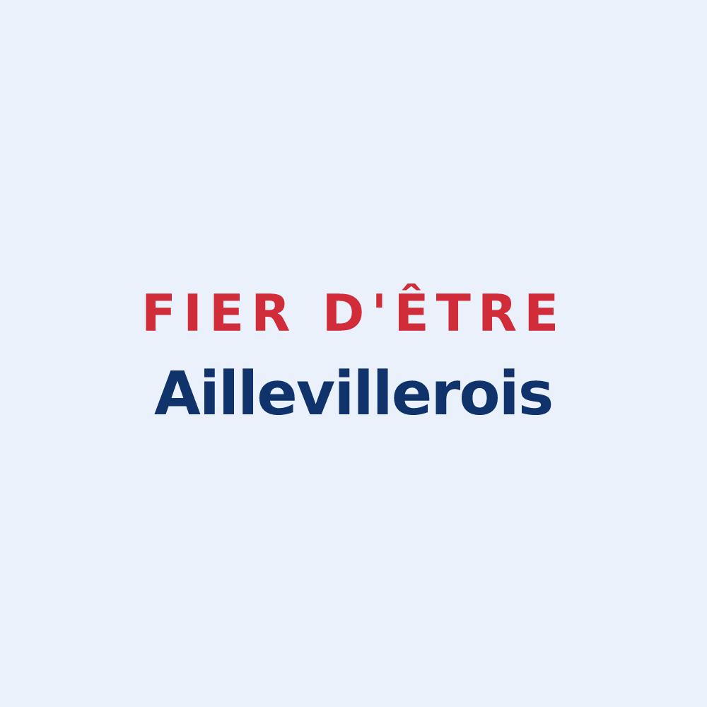 Sticker « Fier d'être Aillevillerois » — design pour Aillevillers-et-Lyaumont