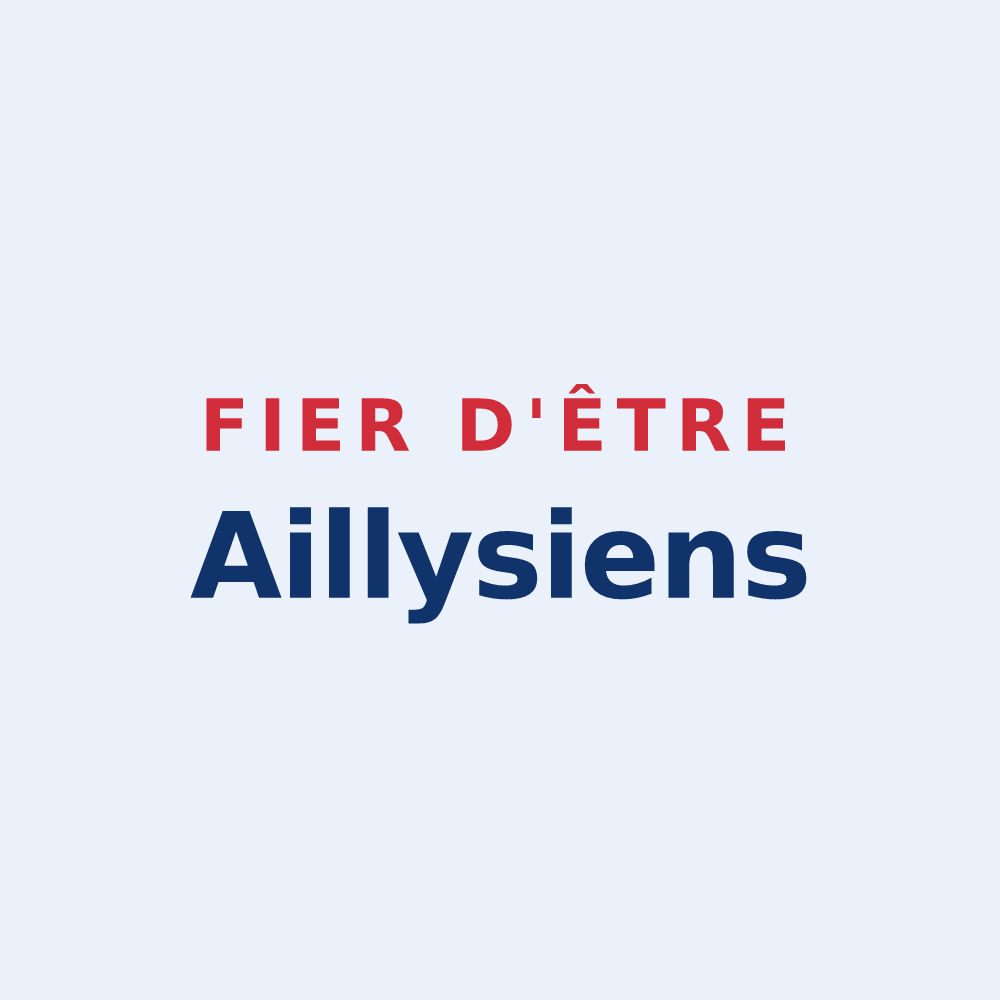 Sticker « Fier d'être Aillysiens » — design pour Ailly-sur-Noye