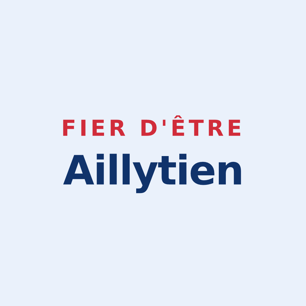 Sticker « Fier d'être Aillytien » — design pour Ailly