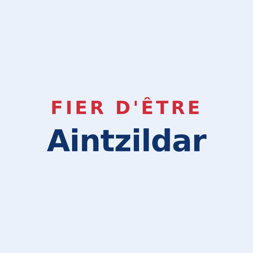 Sticker « Fier d'être Aintzildar » — design pour Aincille