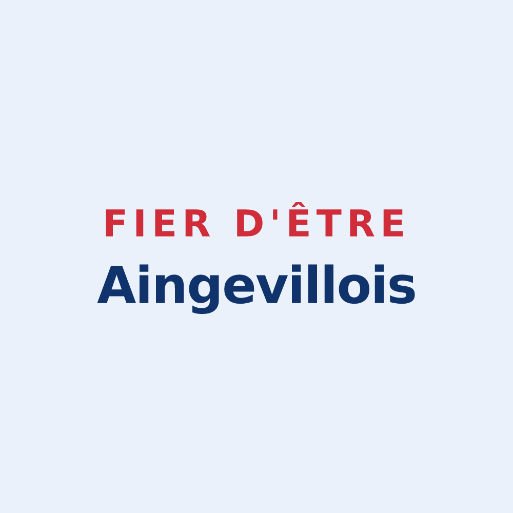 Sticker « Fier d'être Aingevillois » — design pour Aingeville