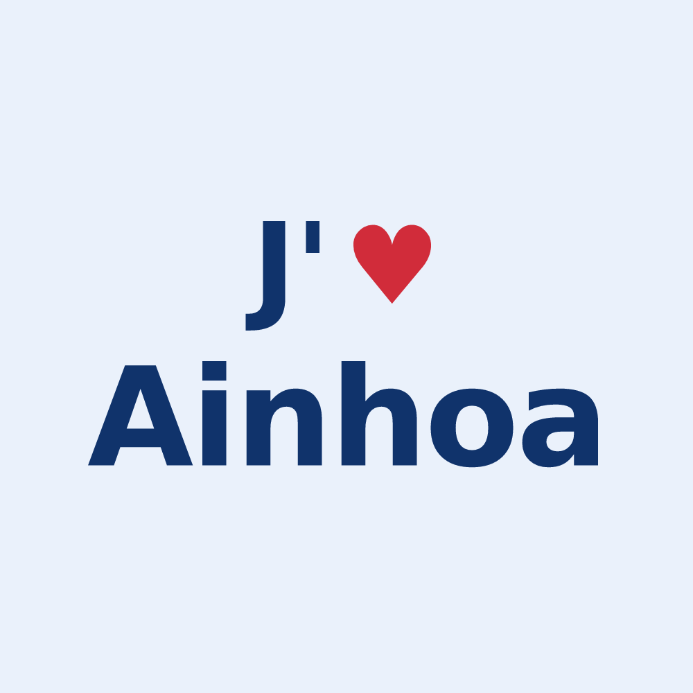 Sticker personnalisé Ainhoa — design J'aime Ainhoa
