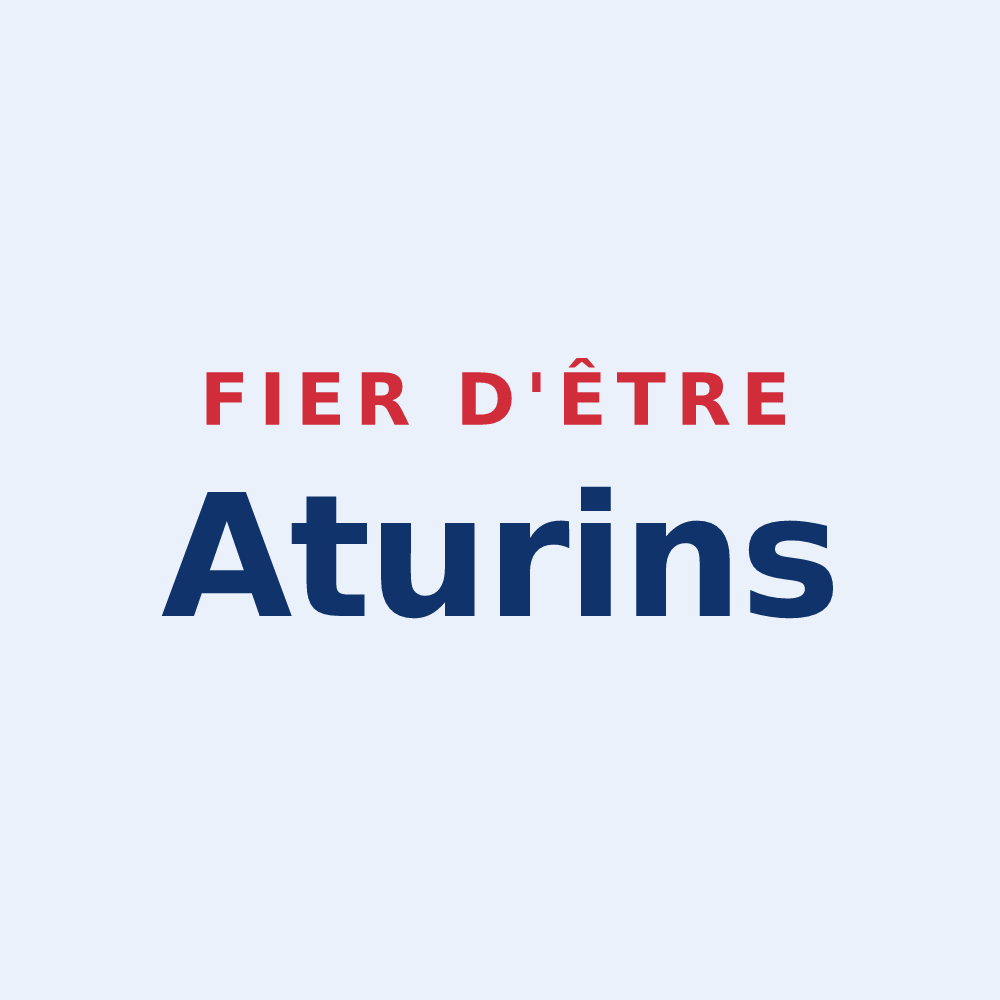 Sticker « Fier d'être Aturins » — design pour Aire-sur-l'Adour