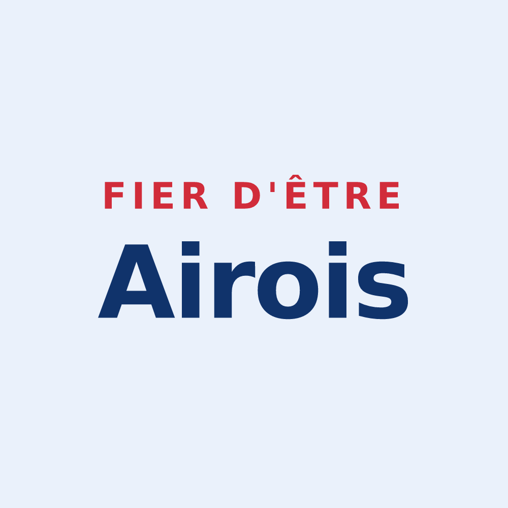 Sticker « Fier d'être Airois » — design pour Aire-sur-la-Lys