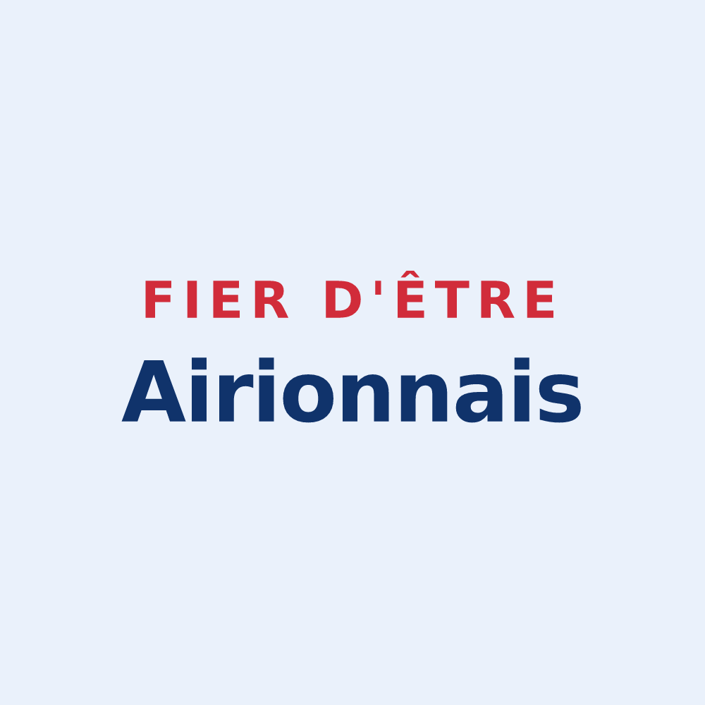 Sticker « Fier d'être Airionnais » — design pour Airion