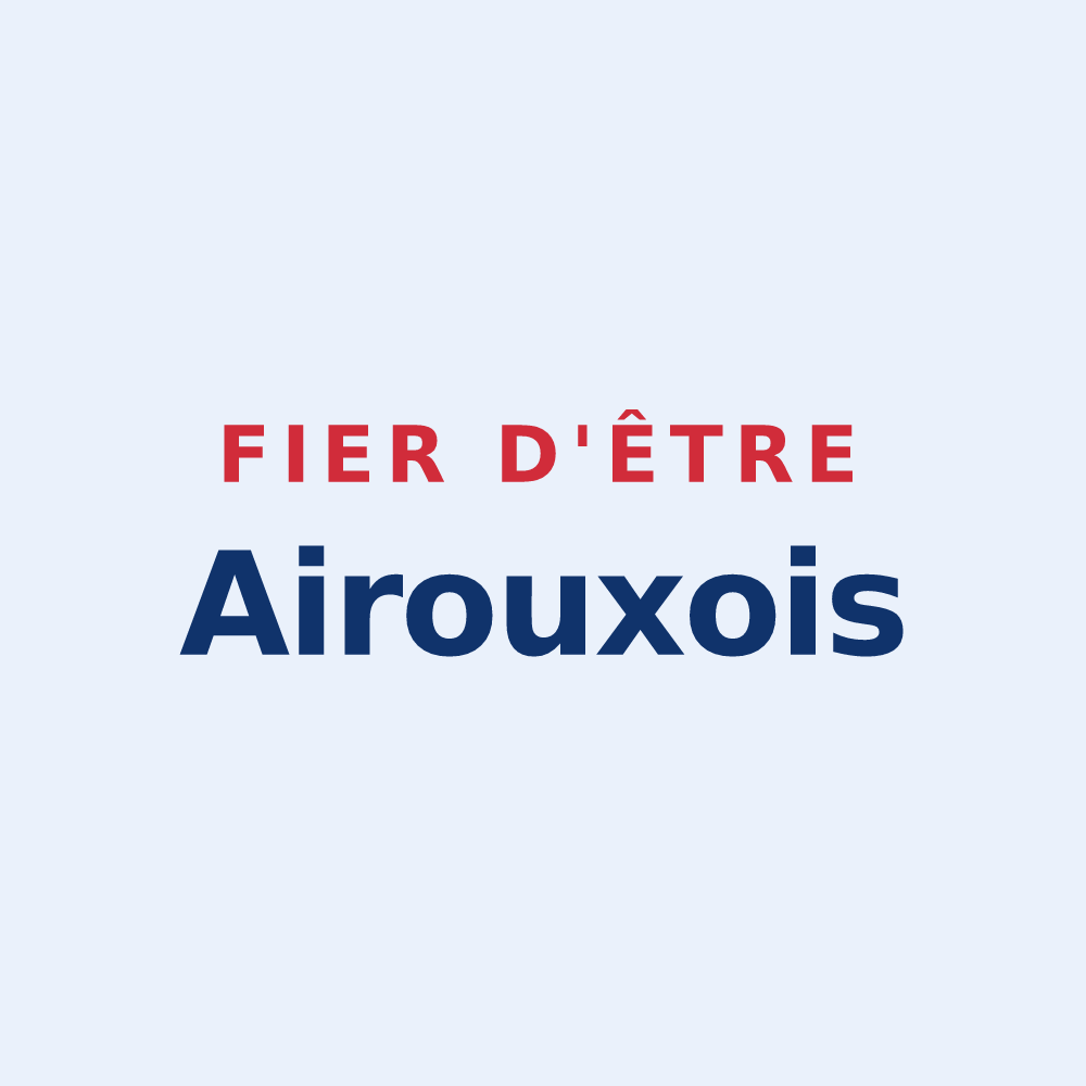 Sticker « Fier d'être Airouxois » — design pour Airoux