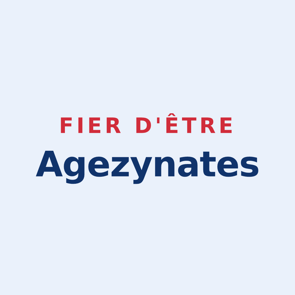 Sticker « Fier d'être Agezynates » — design pour Aizenay