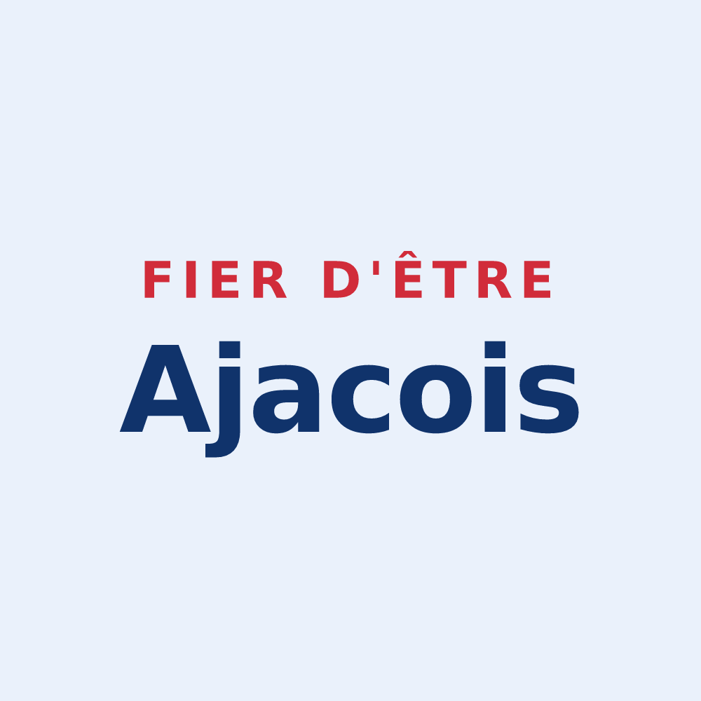 Sticker « Fier d'être Ajacois » — design pour Ajat