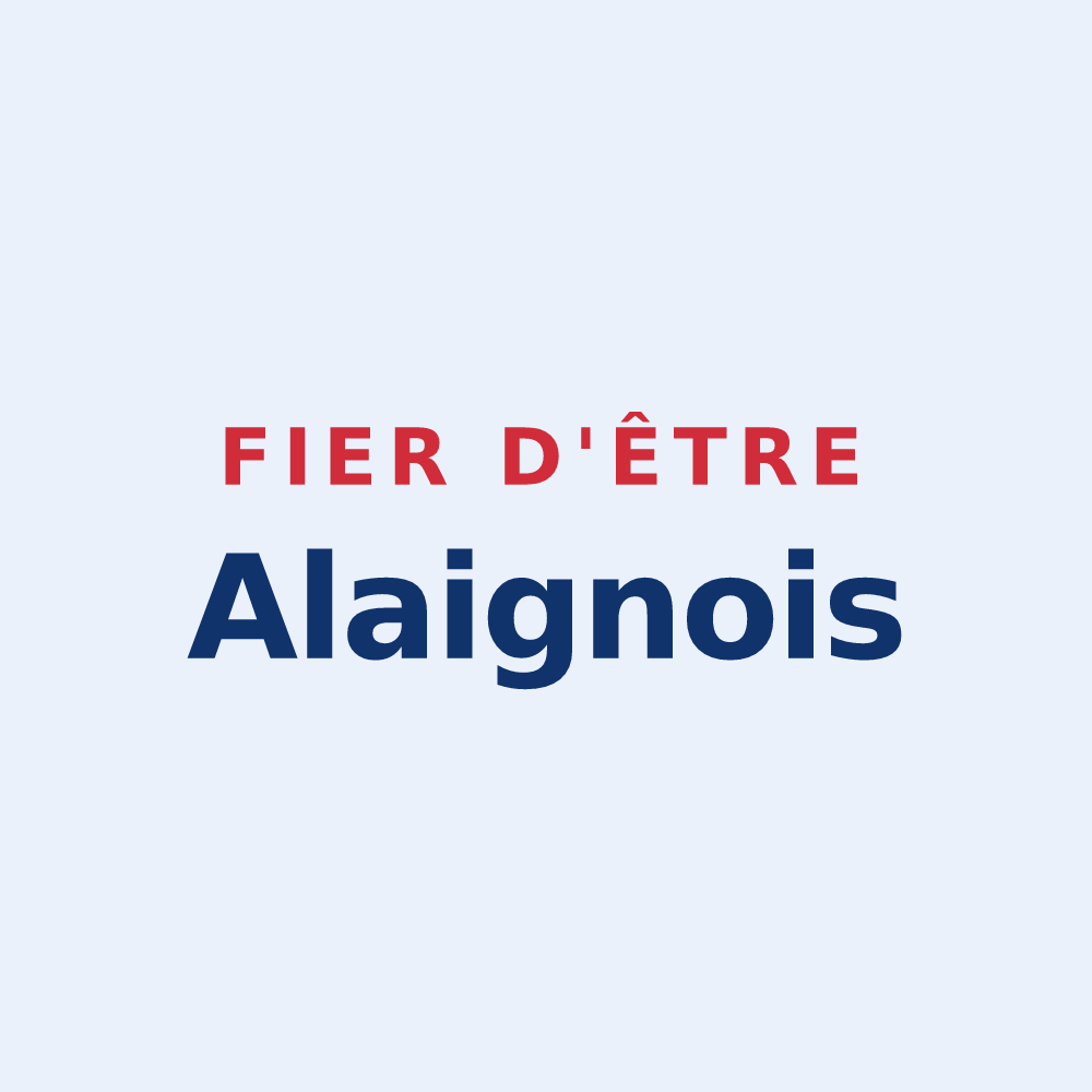 Sticker « Fier d'être Alaignois » — design pour Alaigne