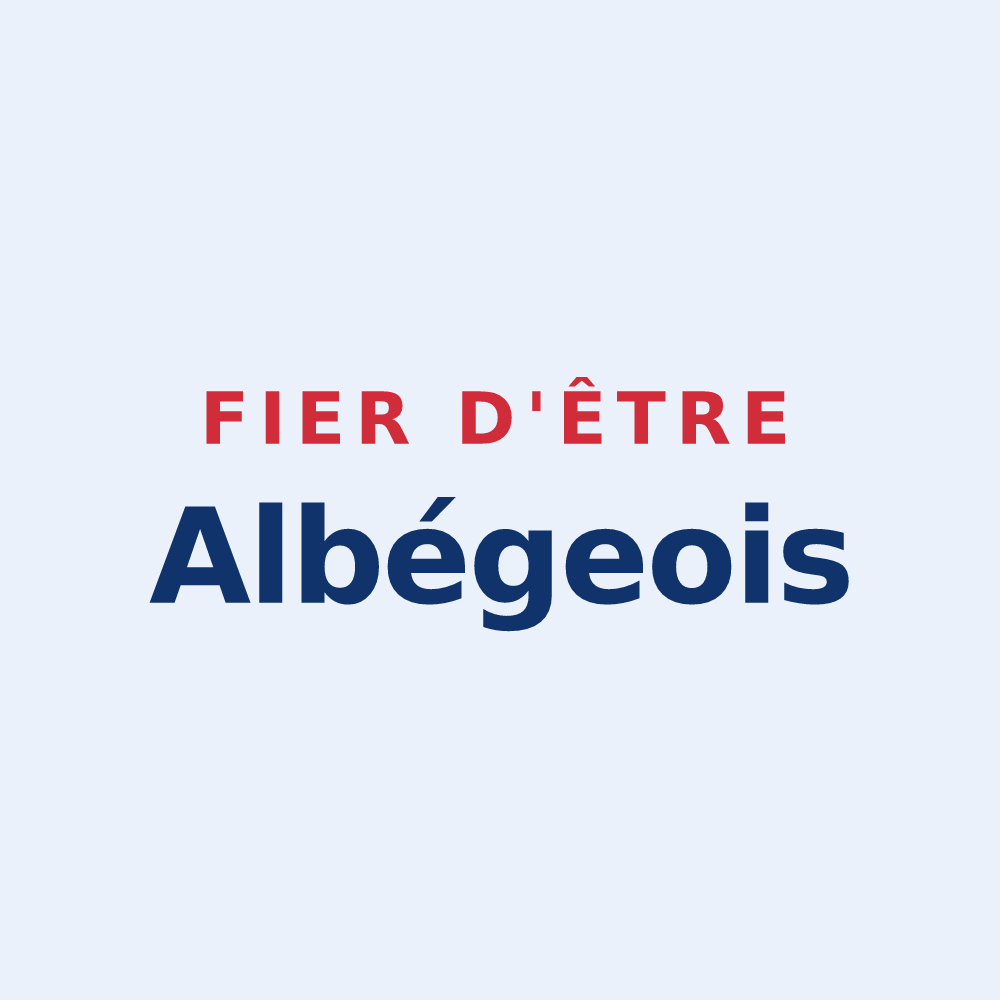 Sticker « Fier d'être Albégeois » — design pour Albé