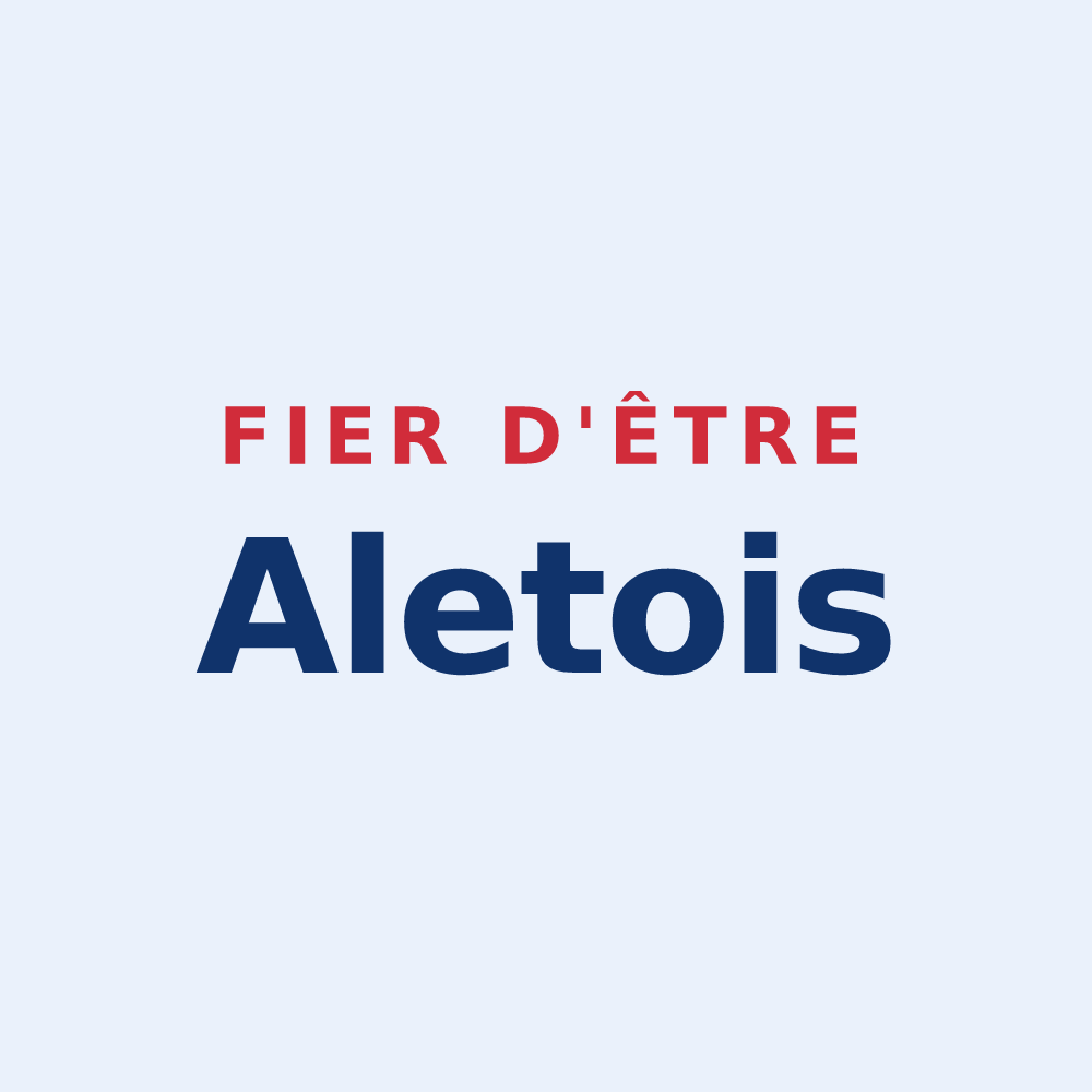 Sticker « Fier d'être Aletois » — design pour Alet-les-Bains