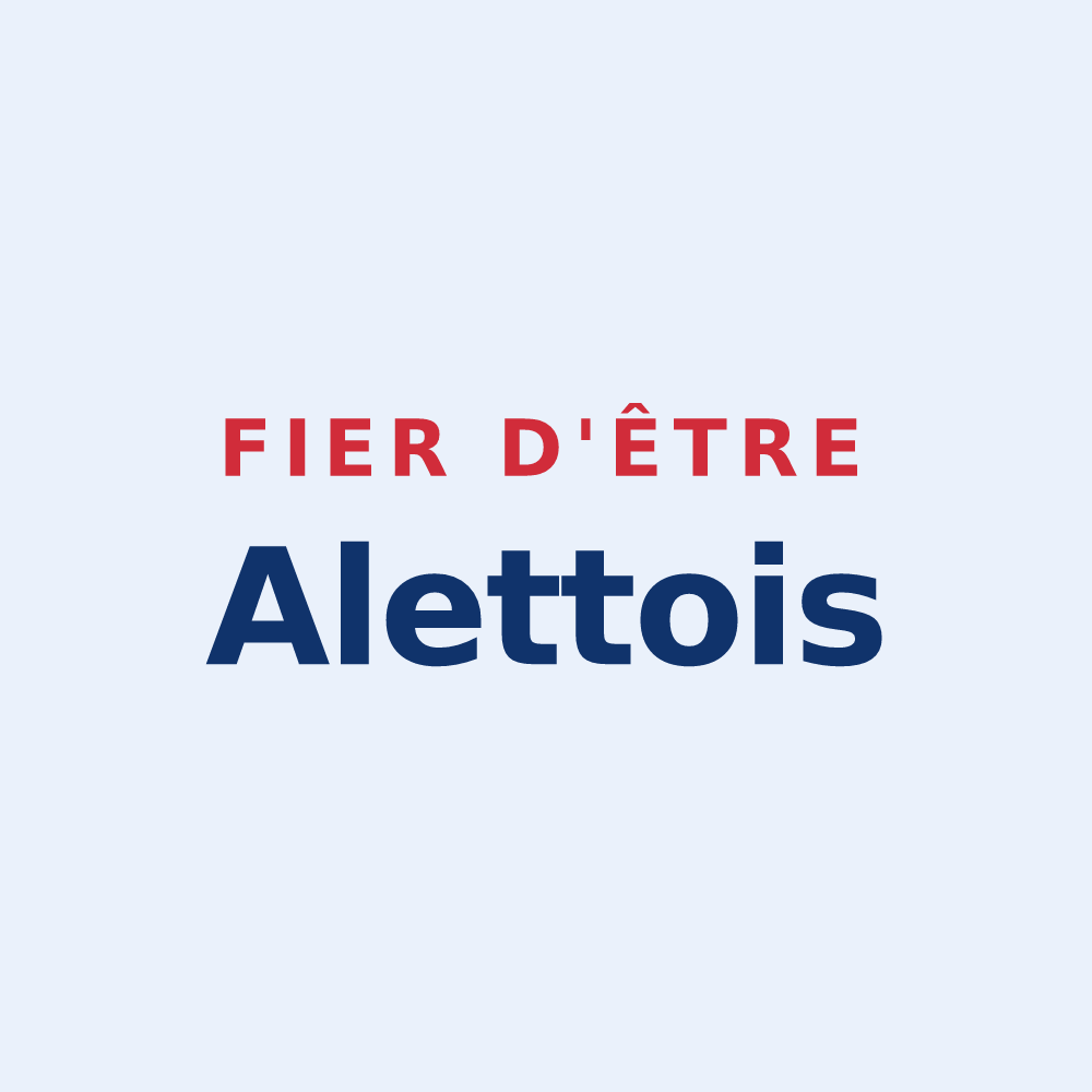 Sticker « Fier d'être Alettois » — design pour Alette