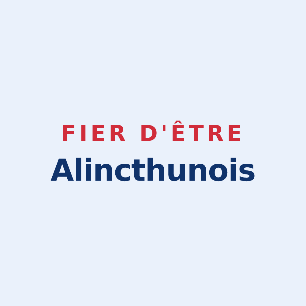 Sticker « Fier d'être Alincthunois » — design pour Alincthun