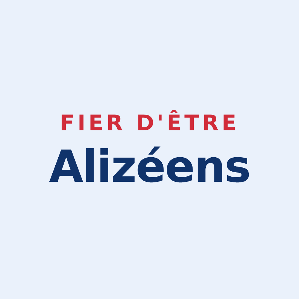 Sticker « Fier d'être Alizéens » — design pour Alizay