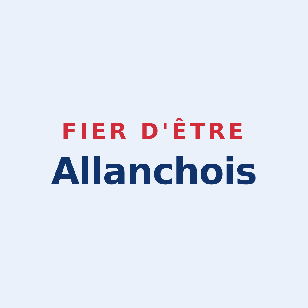 Sticker « Fier d'être Allanchois » — design pour Allanche