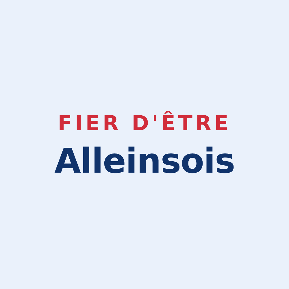 Sticker « Fier d'être Alleinsois » — design pour Alleins