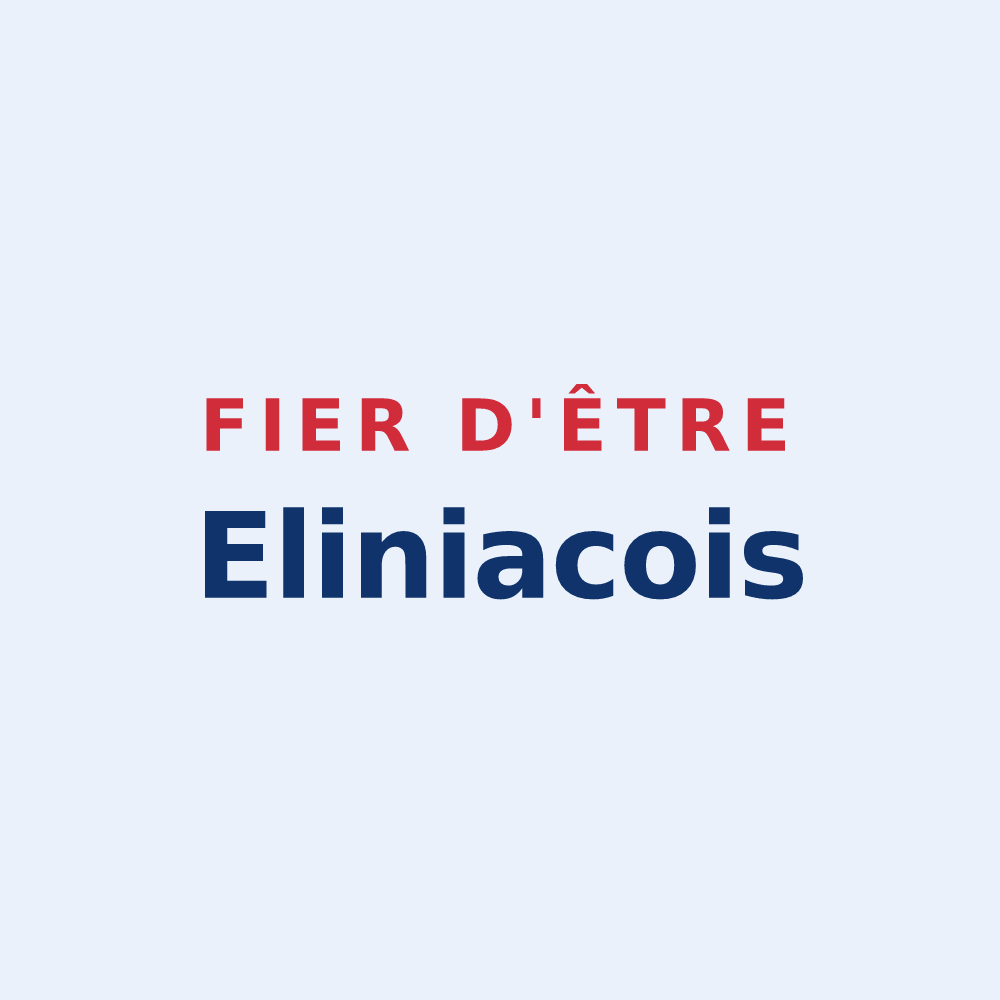 Sticker « Fier d'être Eliniacois » — design pour Alligny-Cosne
