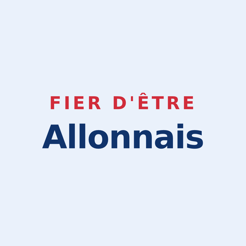 Sticker « Fier d'être Allonnais » — design pour Allonne