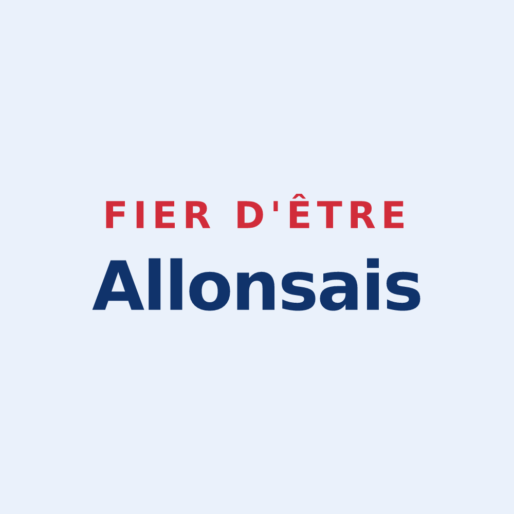Sticker « Fier d'être Allonsais » — design pour Allons