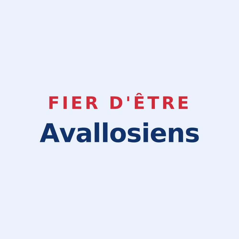 Sticker « Fier d'être Avallosiens » — design pour Alluyes