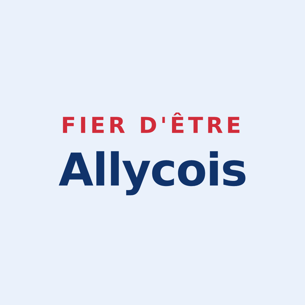 Sticker « Fier d'être Allycois » — design pour Ally