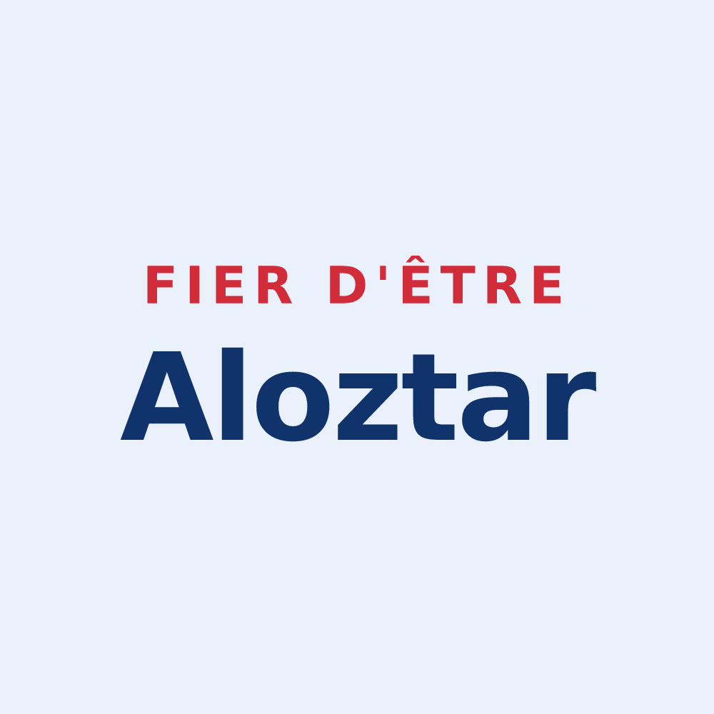 Sticker « Fier d'être Aloztar » — design pour Alos-Sibas-Abense