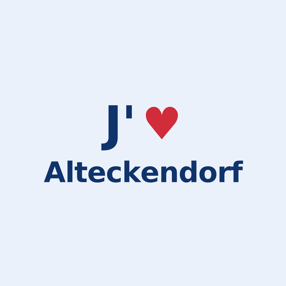 Sticker personnalisé Alteckendorf — design J'aime Alteckendorf