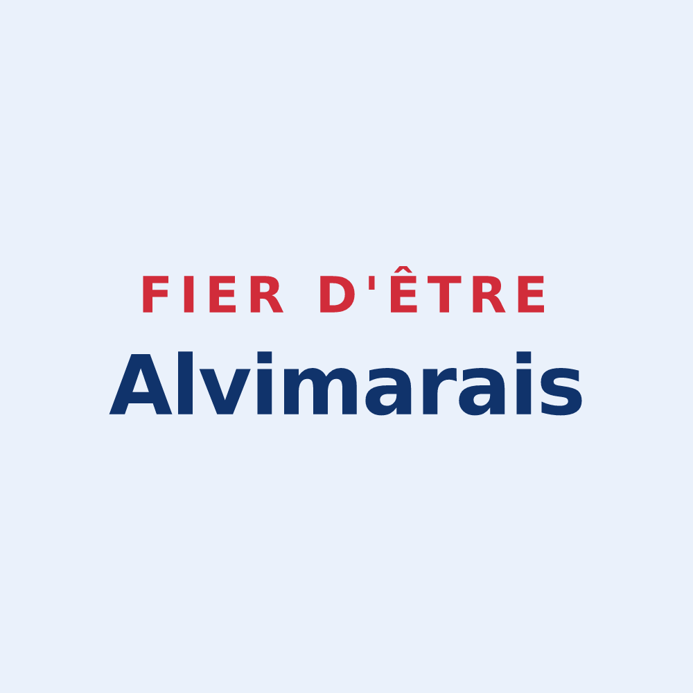 Sticker « Fier d'être Alvimarais » — design pour Alvimare