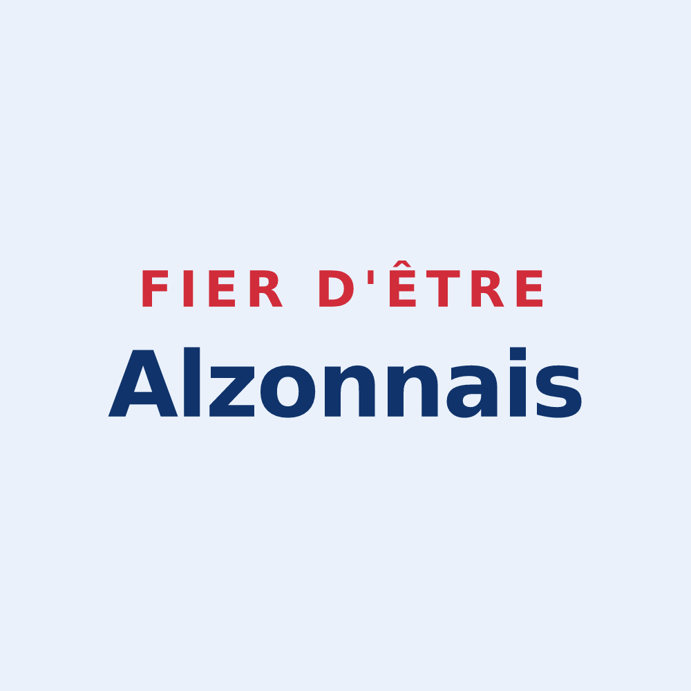 Sticker « Fier d'être Alzonnais » — design pour Alzonne