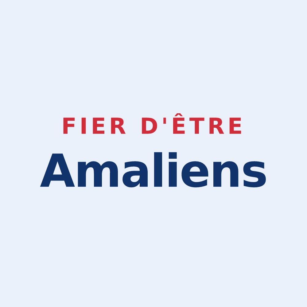 Sticker « Fier d'être Amaliens » — design pour Amailloux