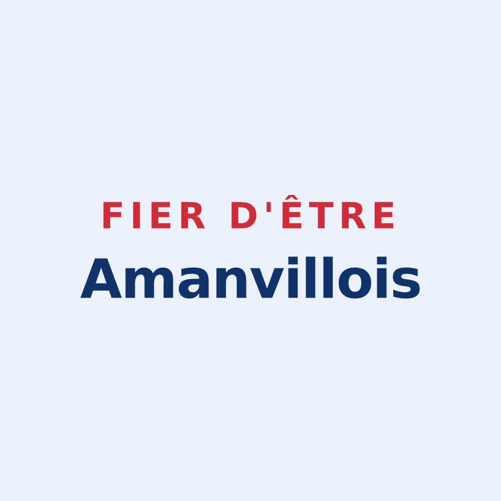 Sticker « Fier d'être Amanvillois » — design pour Amanvillers