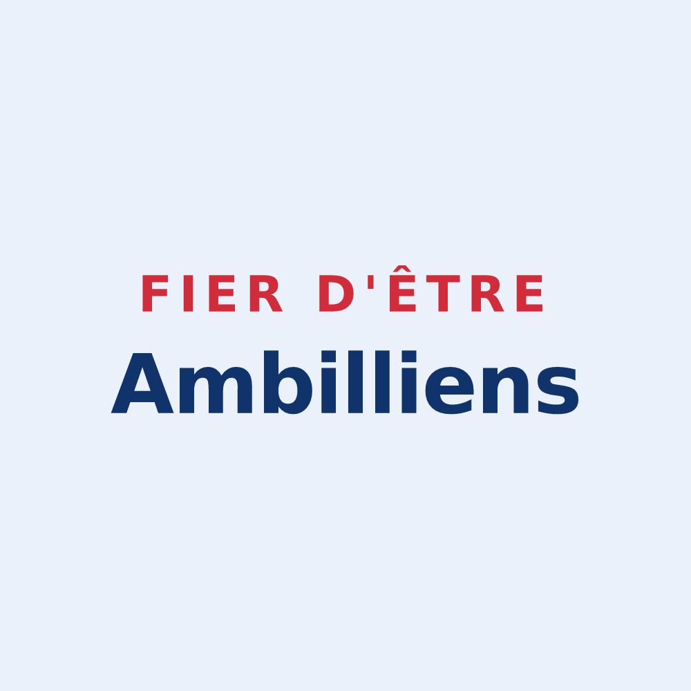 Sticker « Fier d'être Ambilliens » — design pour Ambilly