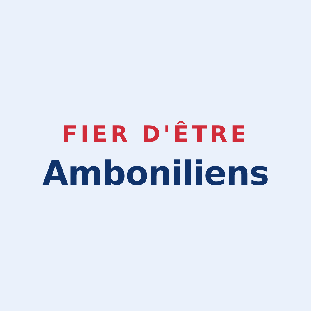Sticker « Fier d'être Amboniliens » — design pour Ambonil