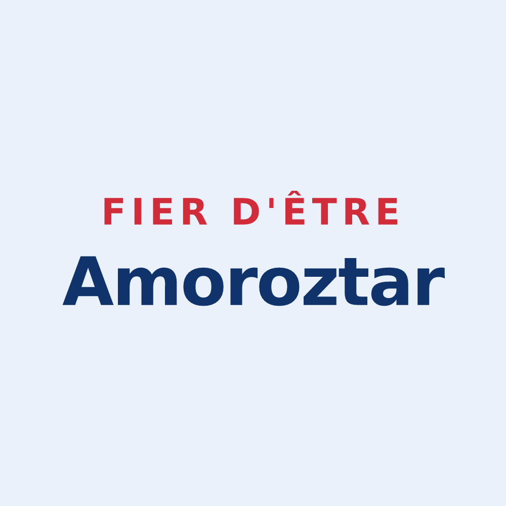Sticker « Fier d'être Amoroztar » — design pour Amorots-Succos