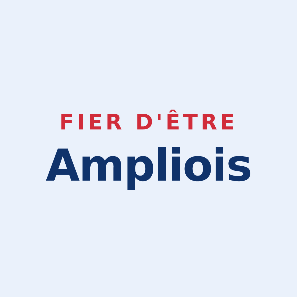Sticker « Fier d'être Ampliois » — design pour Amplier