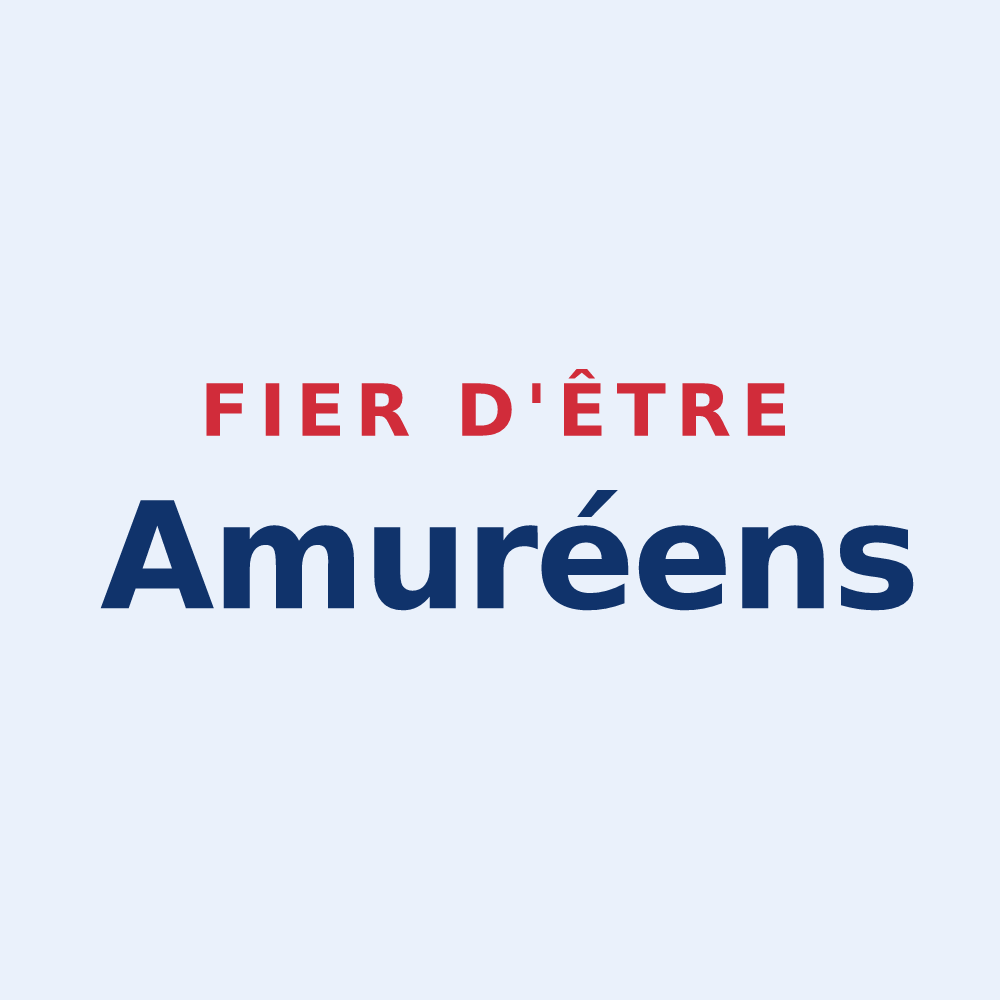 Sticker « Fier d'être Amuréens » — design pour Amuré