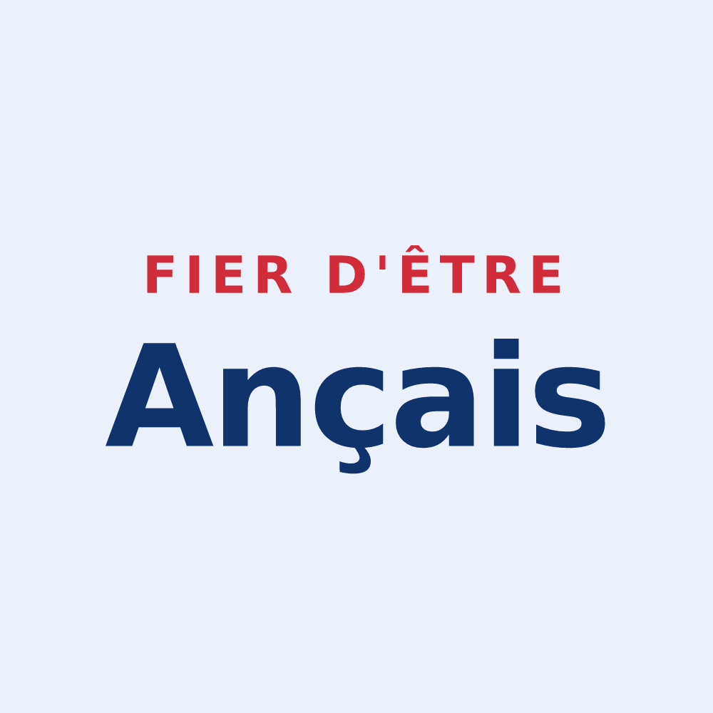 Sticker « Fier d'être Ançais » — design pour Ance Féas