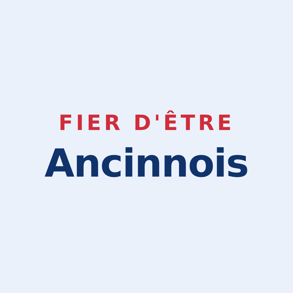Sticker « Fier d'être Ancinnois » — design pour Ancinnes