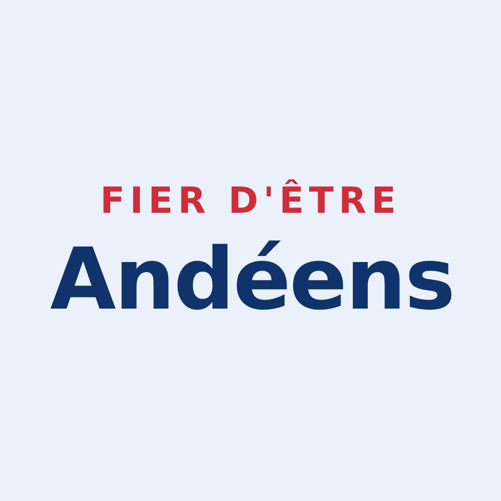 Sticker « Fier d'être Andéens » — design pour Andé