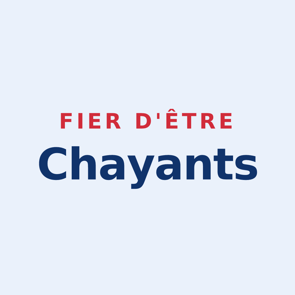Sticker « Fier d'être Chayants » — design pour Andernay