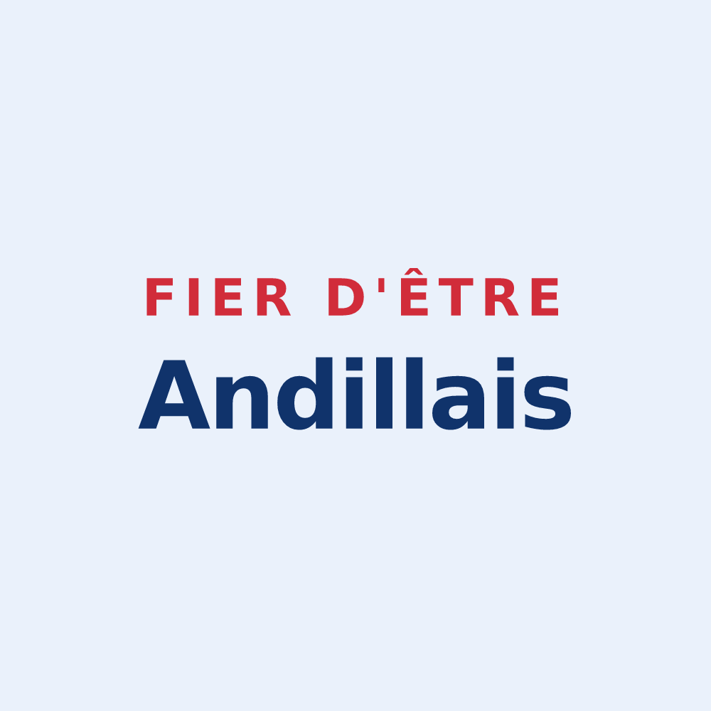 Sticker « Fier d'être Andillais » — design pour Andilly