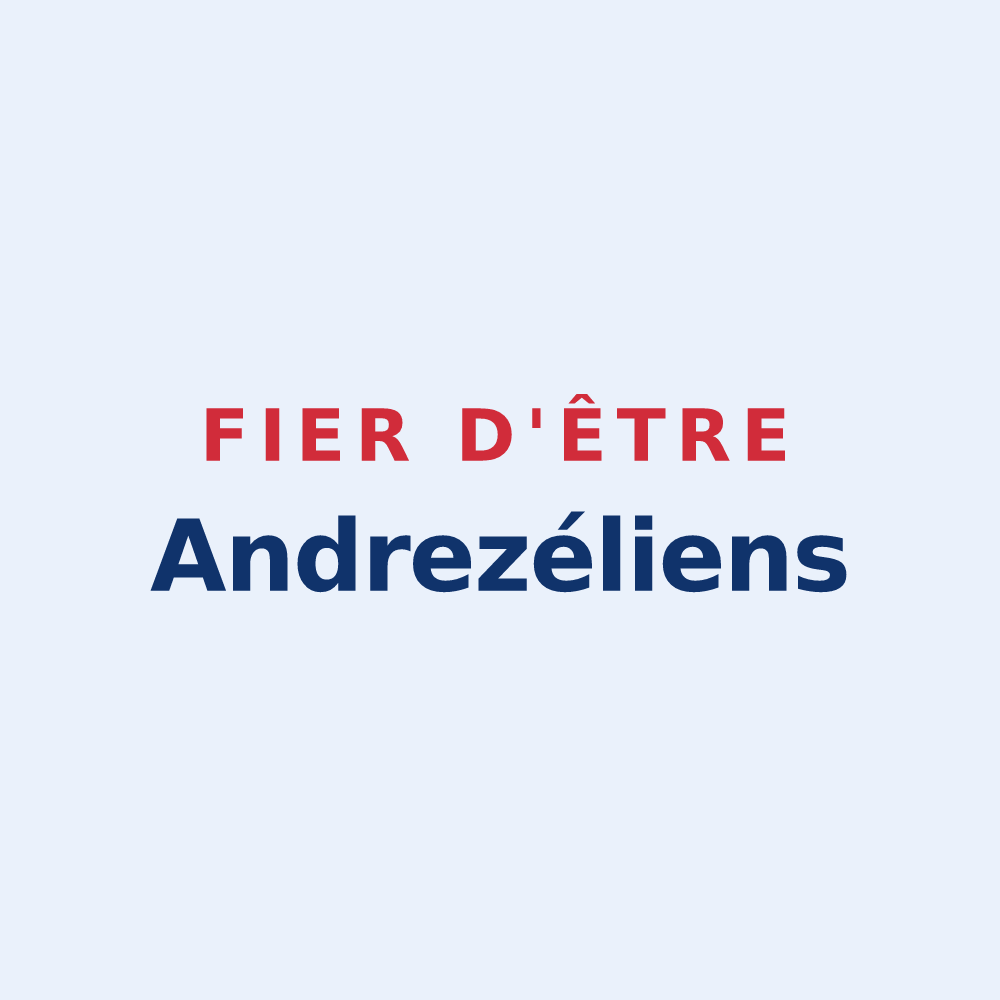 Sticker « Fier d'être Andrezéliens » — design pour Andrezel