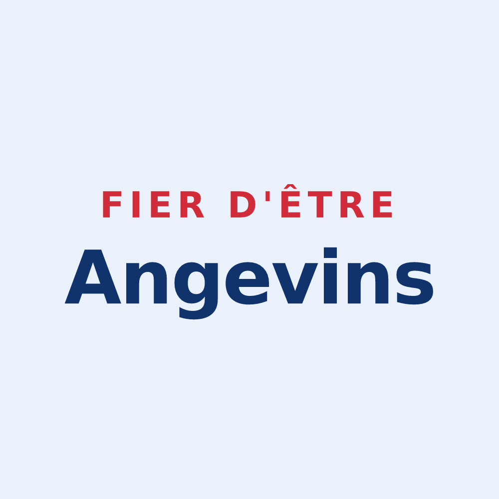 Sticker « Fier d'être Angevins » — design pour Angers