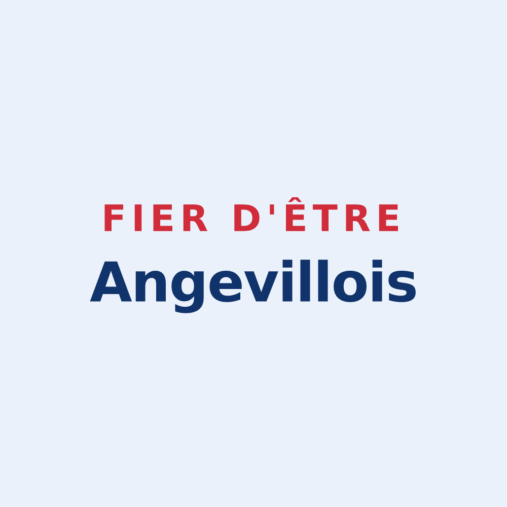 Sticker « Fier d'être Angevillois » — design pour Angevillers