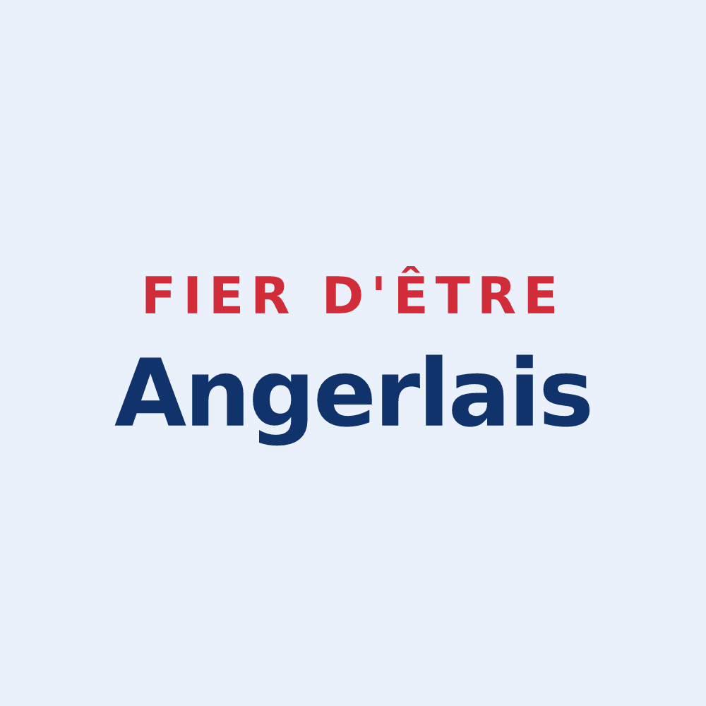 Sticker « Fier d'être Angerlais » — design pour Angiens