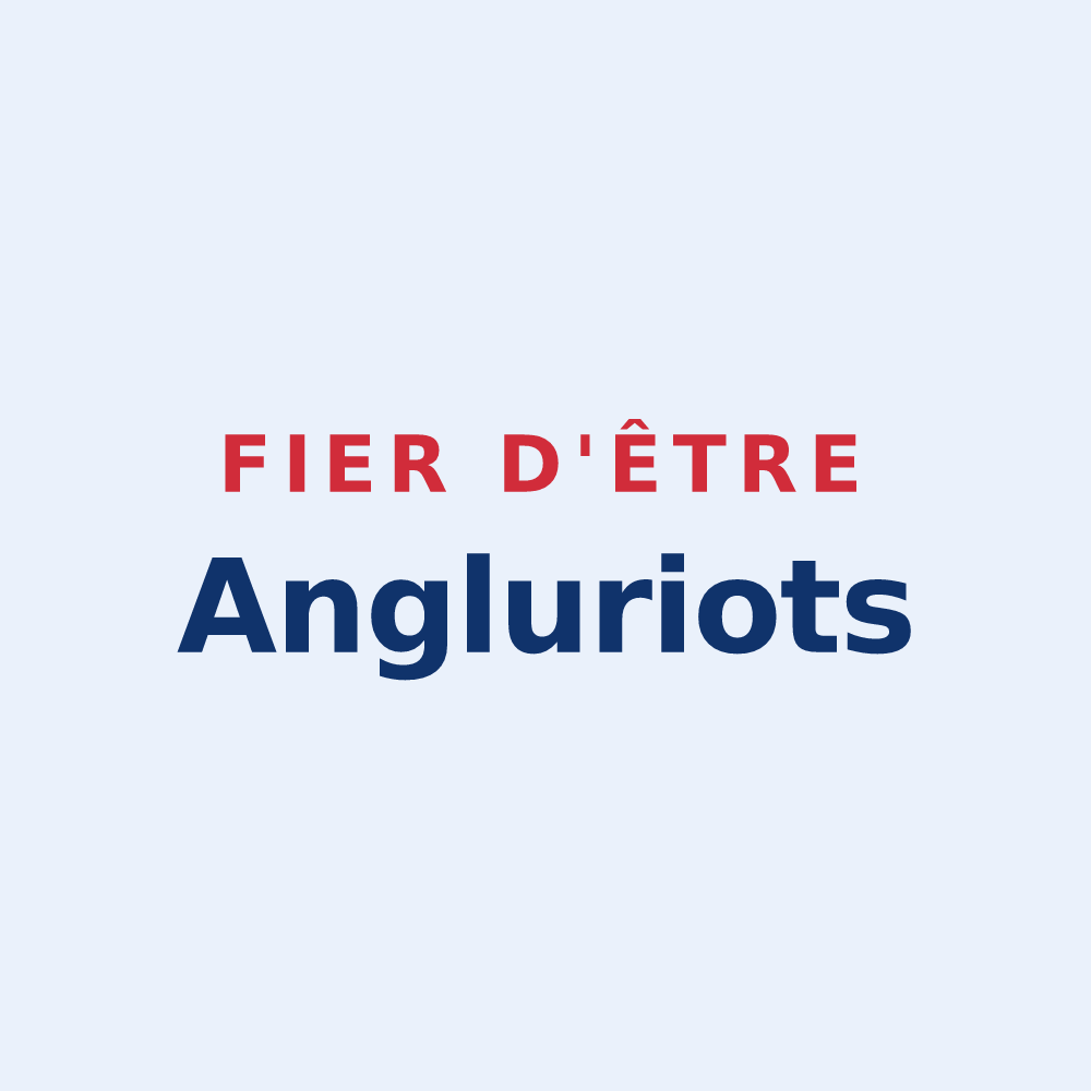 Sticker « Fier d'être Angluriots » — design pour Anglure