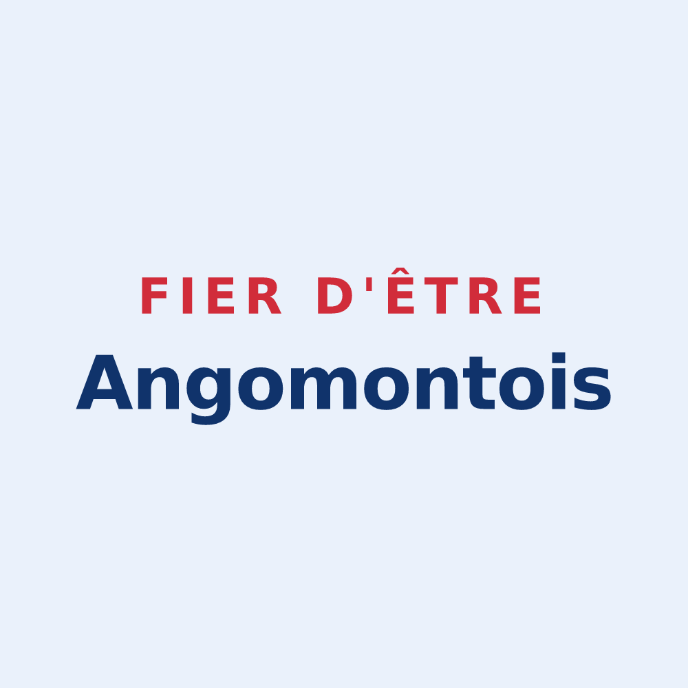 Sticker « Fier d'être Angomontois » — design pour Angomont