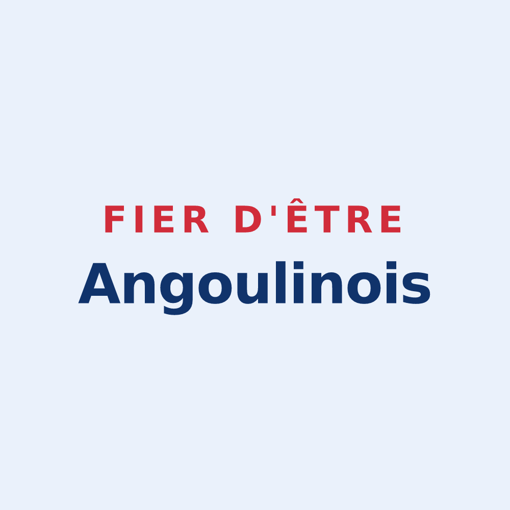 Sticker « Fier d'être Angoulinois » — design pour Angoulins